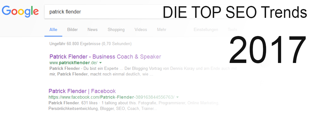 Read more about the article Die TOP wichtigsten SEO Entwicklungen für 2017
